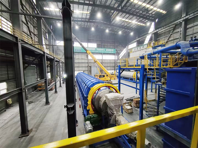 Linha de reciclagem de baterias de l&iacute;tio da ENERPAT