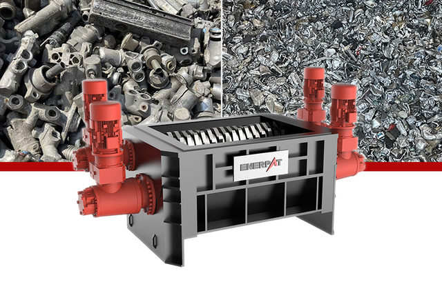 ENERPAT Fabricante de triturador de alumínio de quatro eixos MSC-E1900