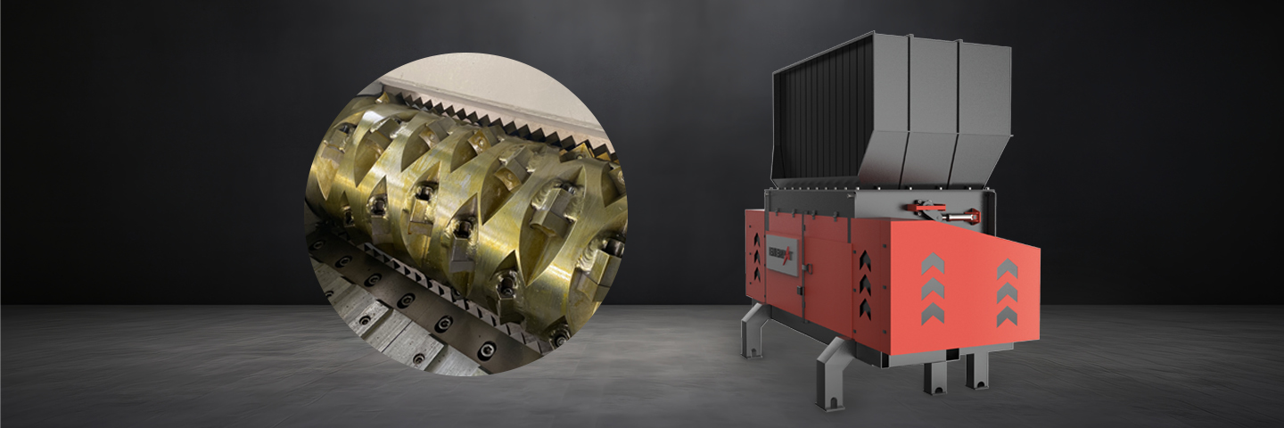 triturador de eixo &uacute;nico