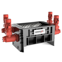 Triturador de quatro eixos 