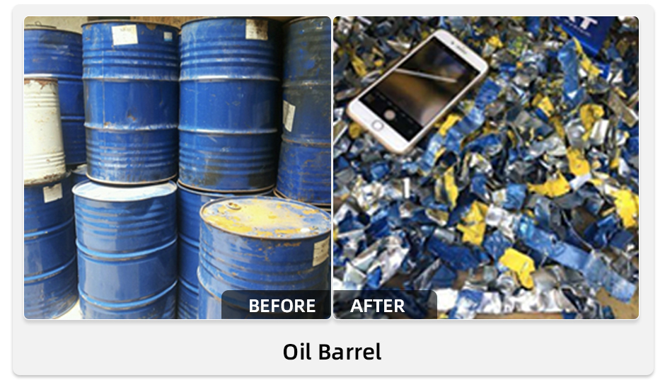 triturador de eixo duplo