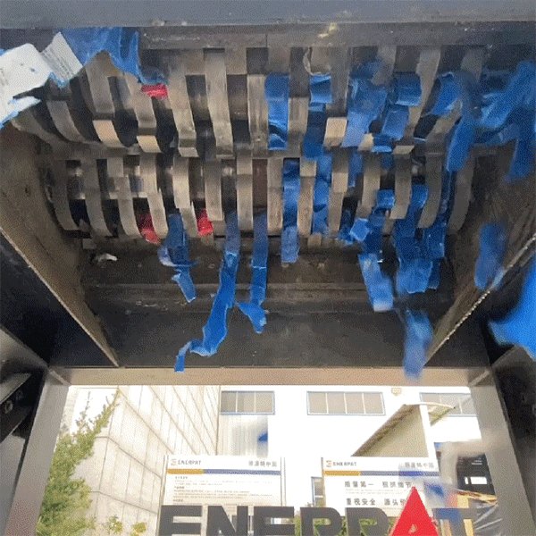 triturador de eixo duplo