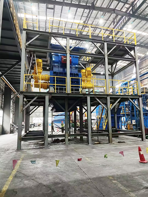 Linha de reciclagem de baterias de l&iacute;tio da ENERPAT