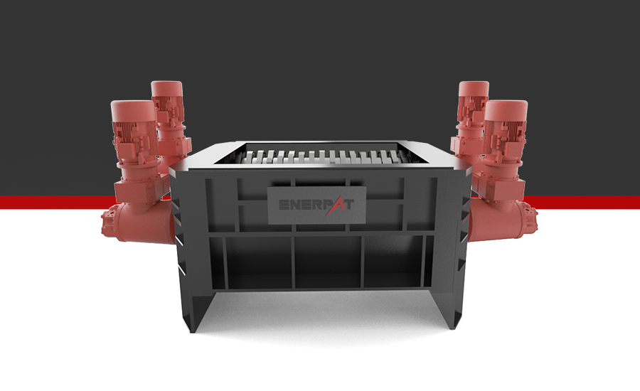 Trituradores de quatro eixos