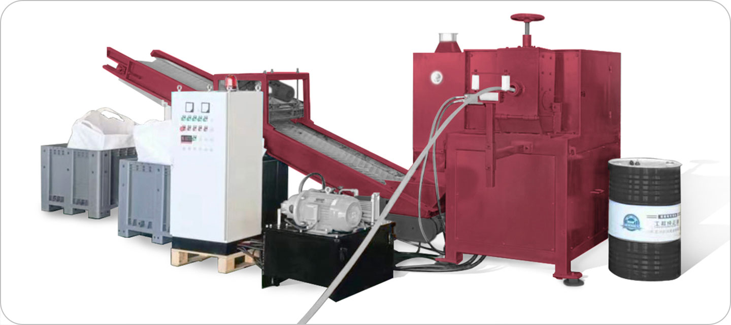 Máquina de reciclagem CAA