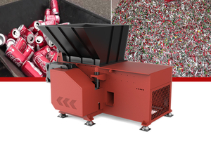 ENERPAT Equipamento de reciclagem de latas de alumínio MSA-F1200 para venda