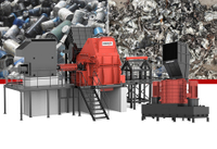 ENERPAT Triturador de sucata de moinho de martelo para carroceria de carro, eletrodomésticos