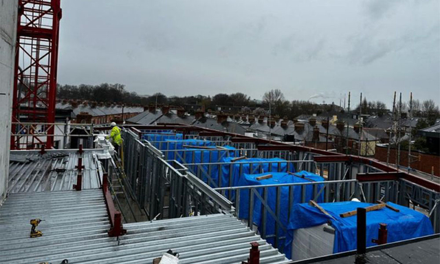 Área de engenharia de construção