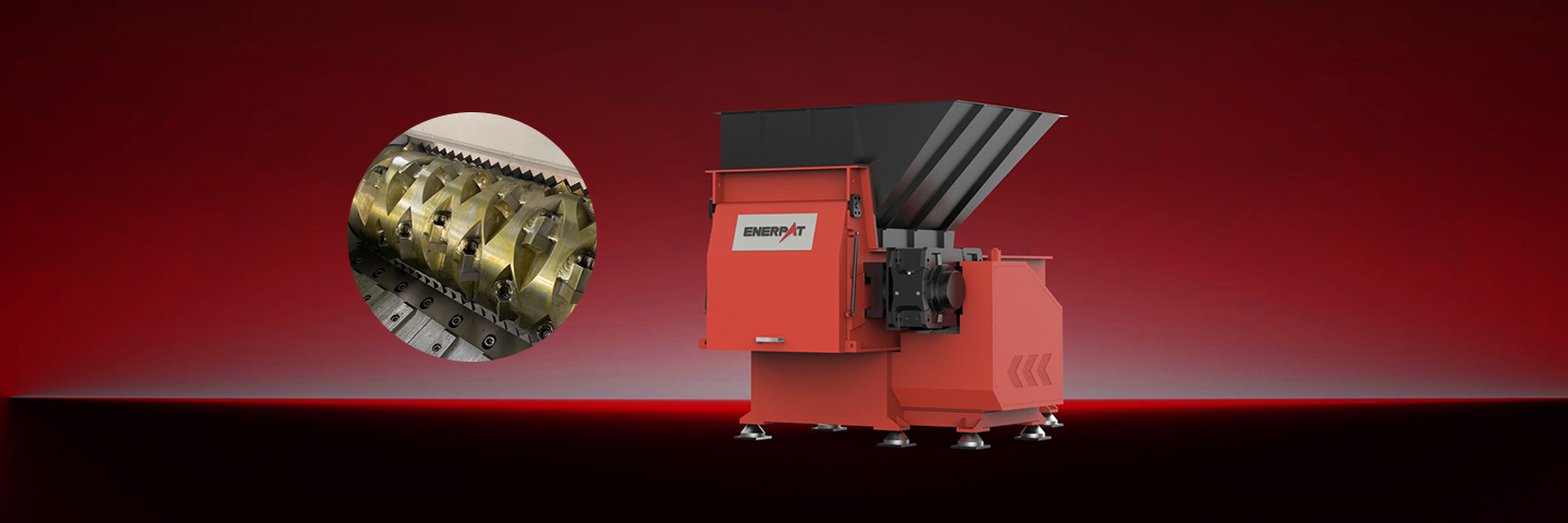 Triturador de eixo &uacute;nico 