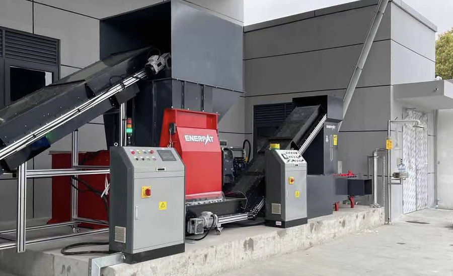 triturador de eixo &uacute;nico