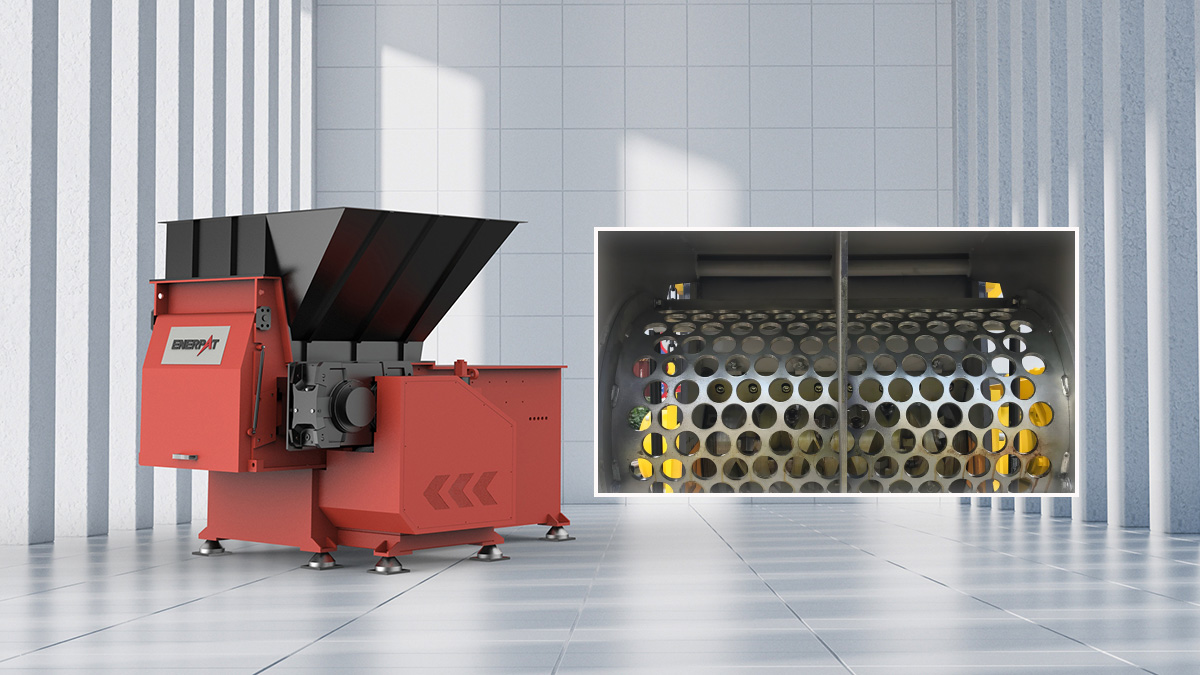 Triturador de rotor &uacute;nico