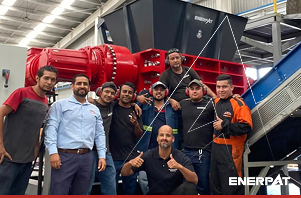 Caso de sucesso da linha de máquinas de briquetagem de pó de ferro ENERPAT®