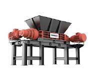 Triturador de dois eixos