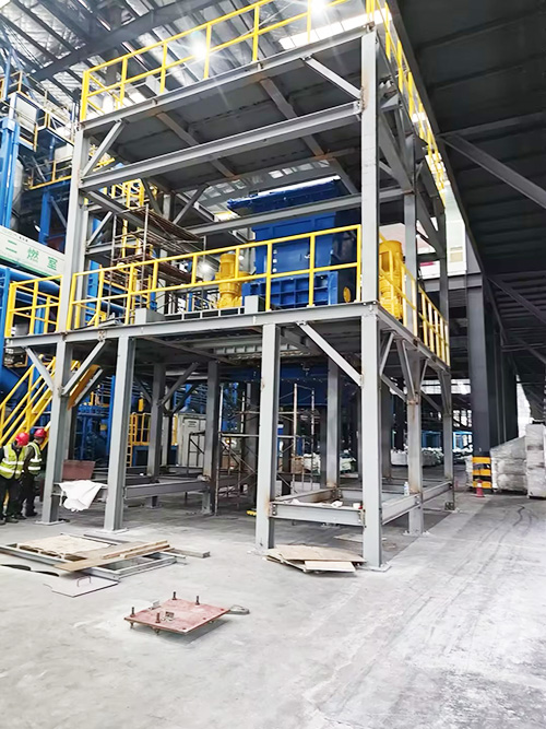 Linha de reciclagem de baterias de l&iacute;tio da ENERPAT