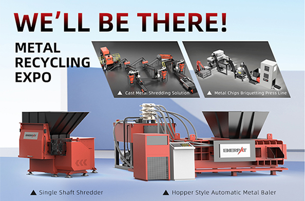 Descubra soluções de ponta para reciclagem de metal na METAL RECYCLING EXPO 2025 – Visite a Enerpat no estande C18!